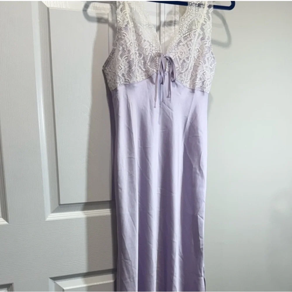 NWT Free People Lavender Lace Chemise
